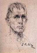 Nikolay Fechin Portrait of man oil painting reproduction